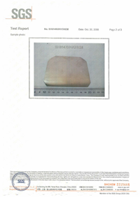 certificates of US California Prop65 standard for SS barware set