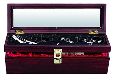 wine set for single bottle