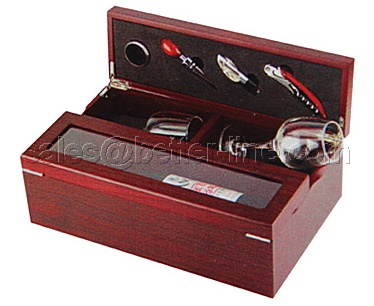 wine set for single bottle