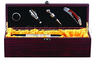 wine set for single bottle