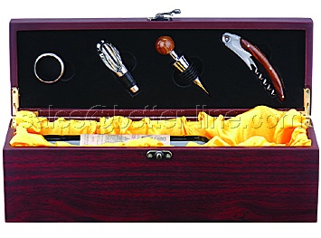 wine set for single bottle