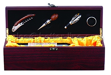 wine set for single bottle