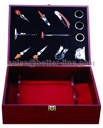 wine set for double bottles