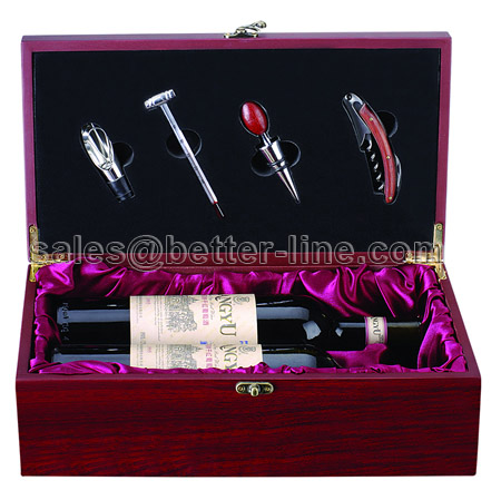 wine set for double bottles