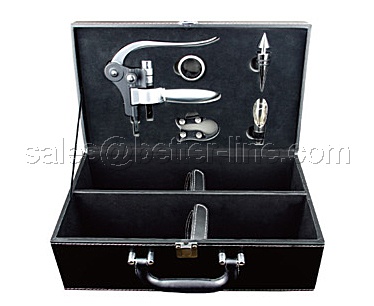 wine set for double bottles