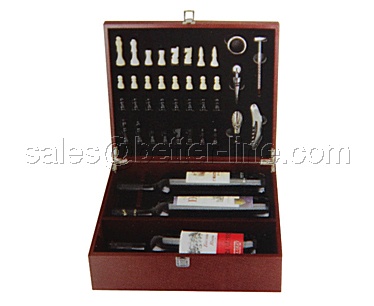 wine set for double bottles