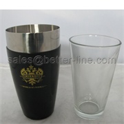 800ML BLACK BOSTON SHAKER