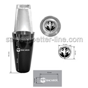 28 OZ BOSTON SHAKER WITH  VINYL COATED