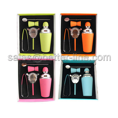 cocktail set with gift box packing
