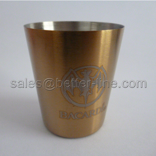 2 oz SS shot glass